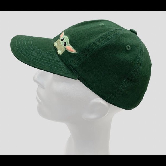 NWT Disney Star Wars Dad's Hat/Cap ADJUSTABLE SIZE | Green | Baby Yoda - Picture 1 of 3